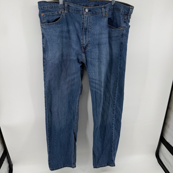 Levi's Other - Levis 505 Regular Fit Mens Jeans 40x32 Medium Wash‎ Blue Straight Leg 00505-2217